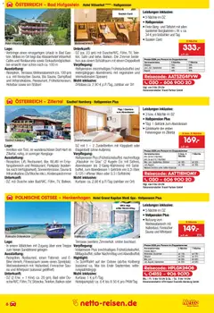 Netto Reisen Prospekt 	 ab 30.04.2026 gültig | Seite: 6 | Produkte: Doppelbett, Bad, Wein, Salat