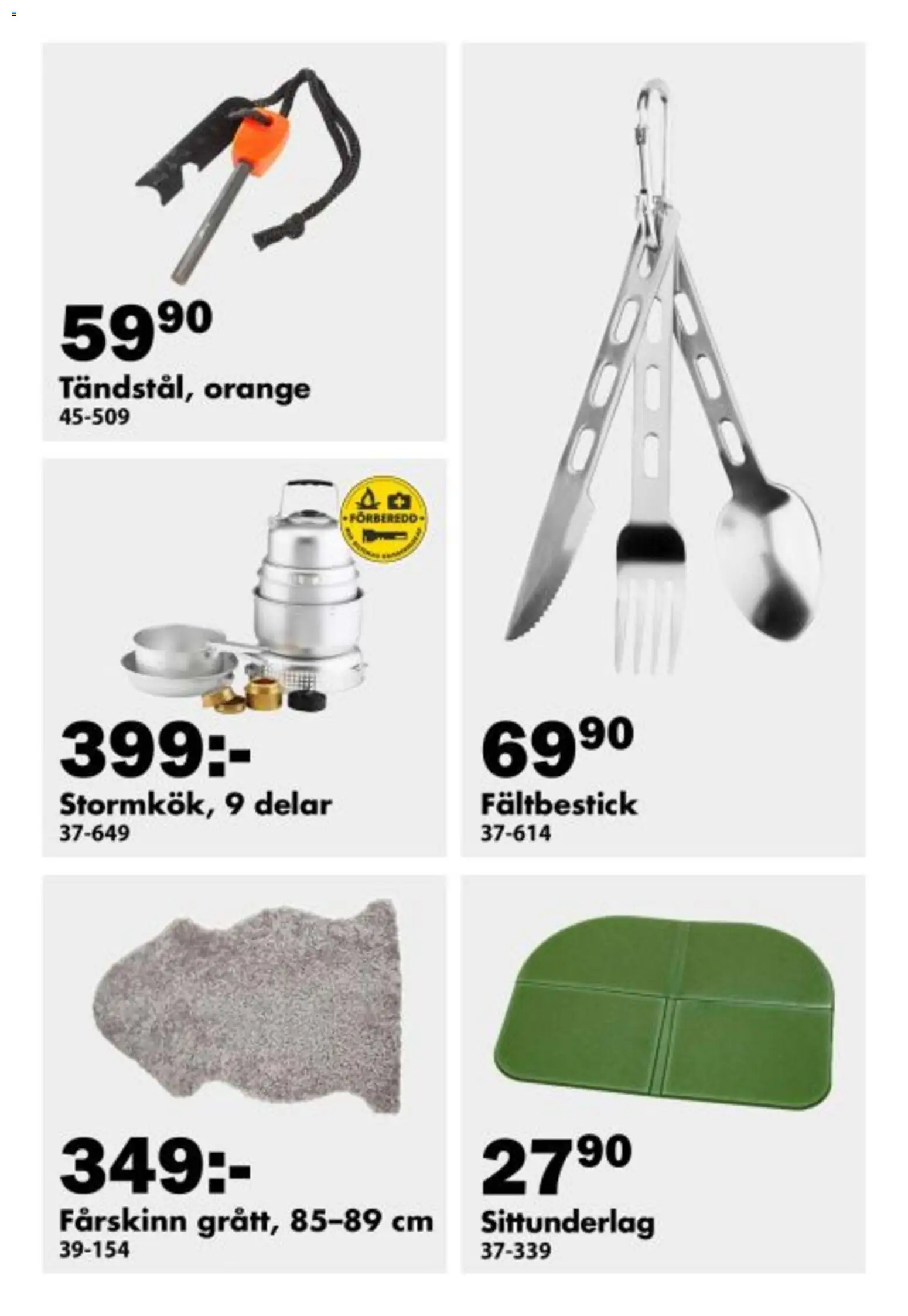 Biltema reklamblad aktuell från 02.03.2026 | Sida: 11 | Produkter: Sittunderlag