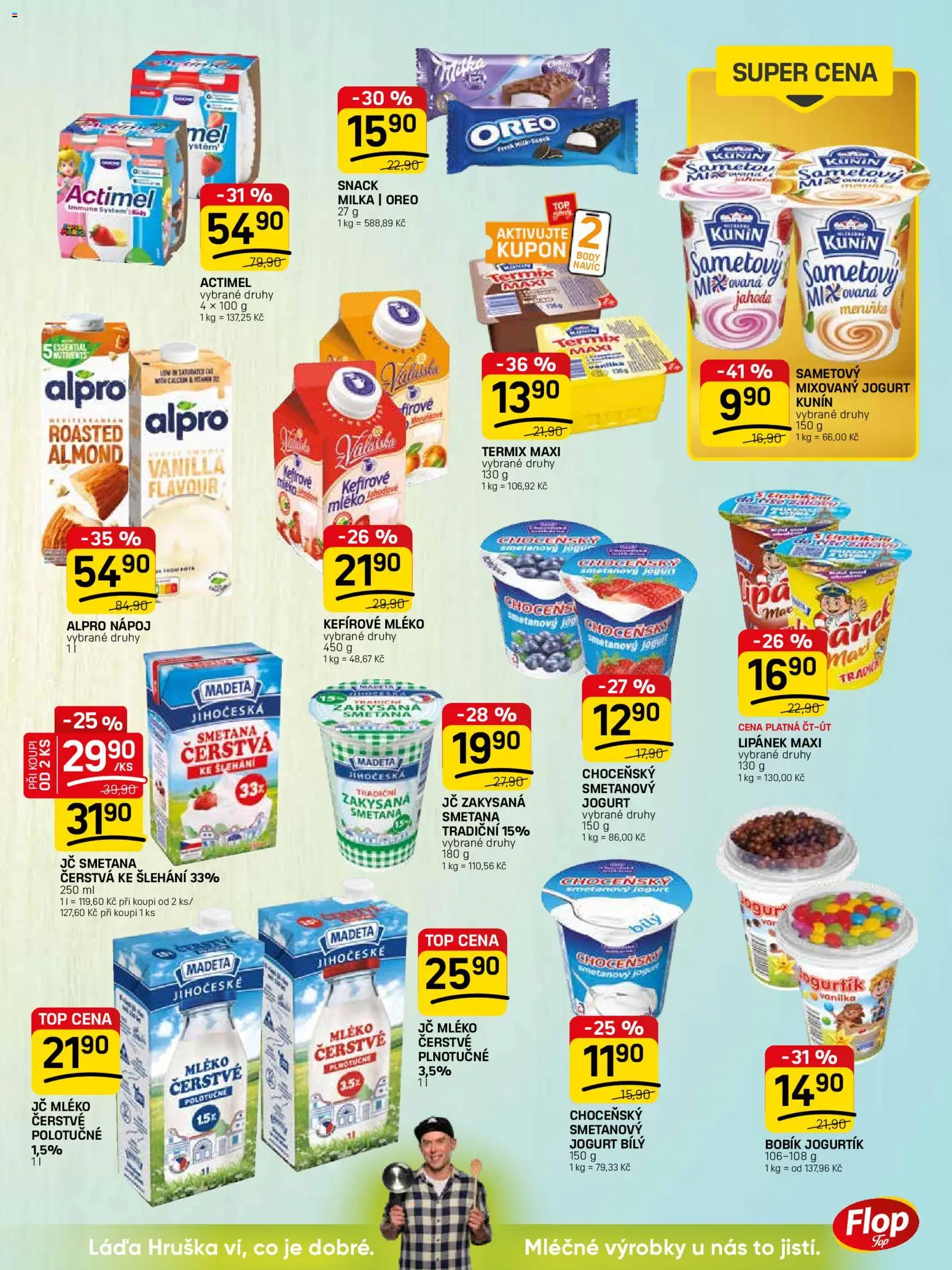 Flop leták - FlopTop od 22.04.2026 | Strana: 5 | Produkty: Lipánek, Actimel, Oreo, Alpro