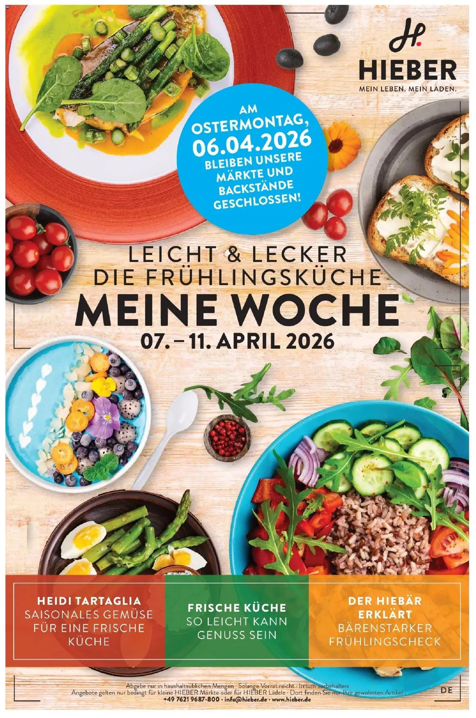 Edeka prospekt Schliengen	 – gültig ab 05.04.2026 | Seite: 1 | Produkte: Küche, Gemüse