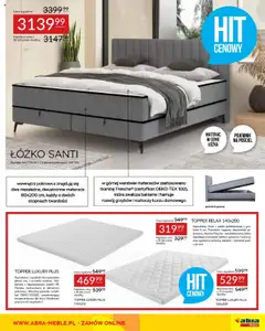 Pogląd oferty "Abra meble Gazetka" - ważna od 14.10.2025 | Strona: 33 | Produkty: Pościel, Łóżko, Materac, Pianki