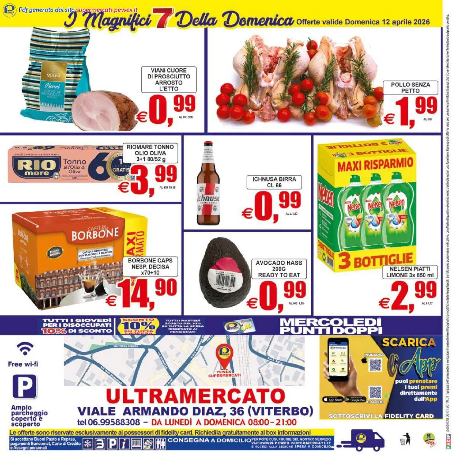Volantino Pewex del 07.04.2026 | Pagina: 24 | Prodotti: Arrosto, Birra, Pollo, Avocado