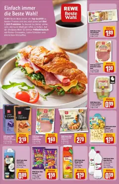 Rewe prospekt Kiel	 - gültig ab dem 20.07.2025 | Seite: 14 | Produkte: Milch, Lachs, Kraut, Salat