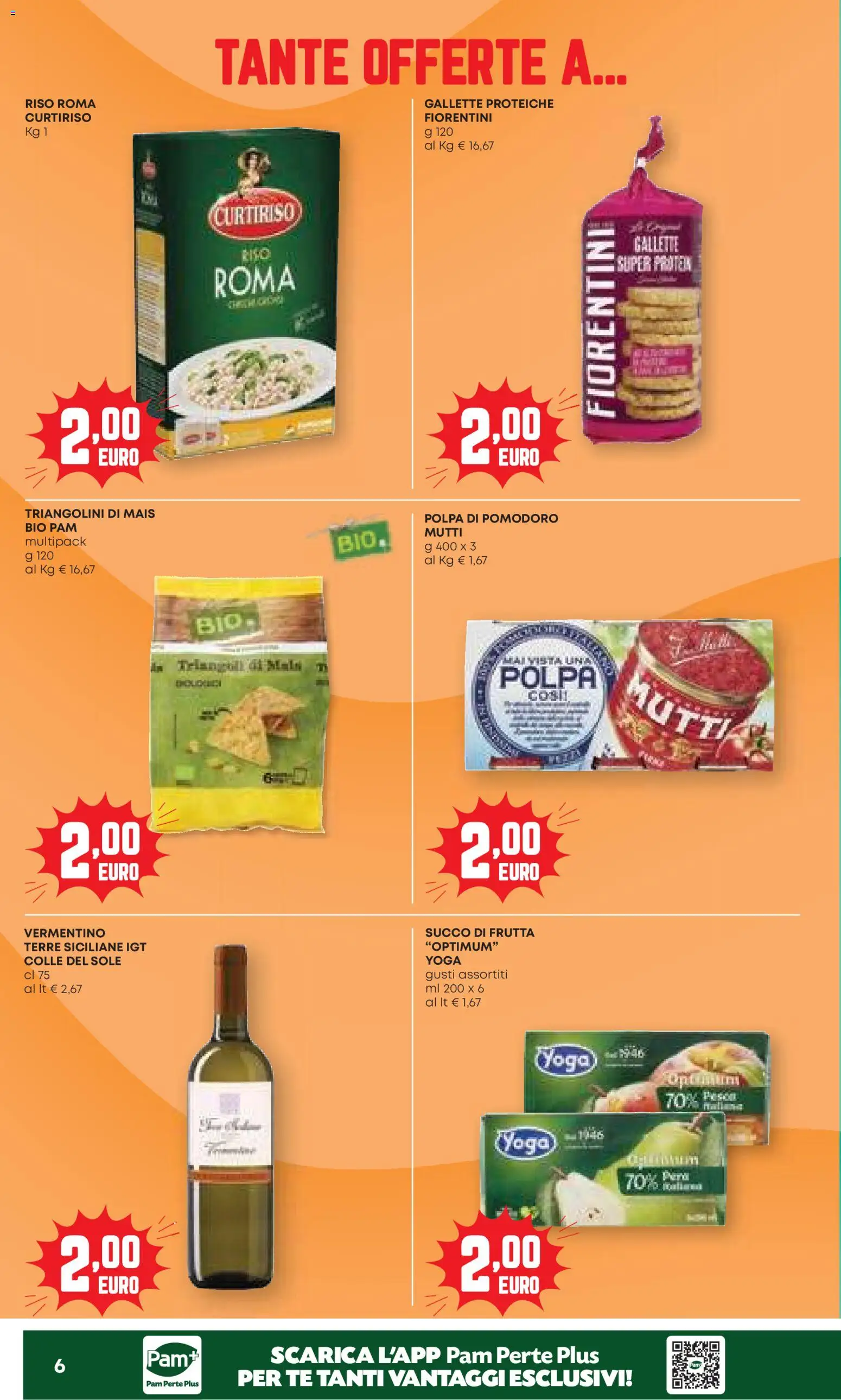 Volantino Panorama del 07.04.2026 | Pagina: 6 | Prodotti: Succo, Tè, Pomodoro, Gallette