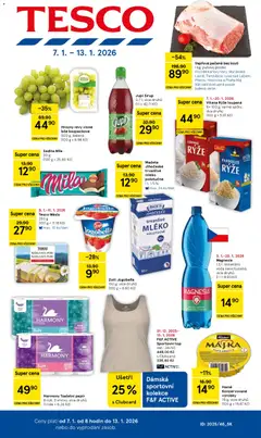 Náhled letáku Tesco leták - Hypermarket od 07.01.2026