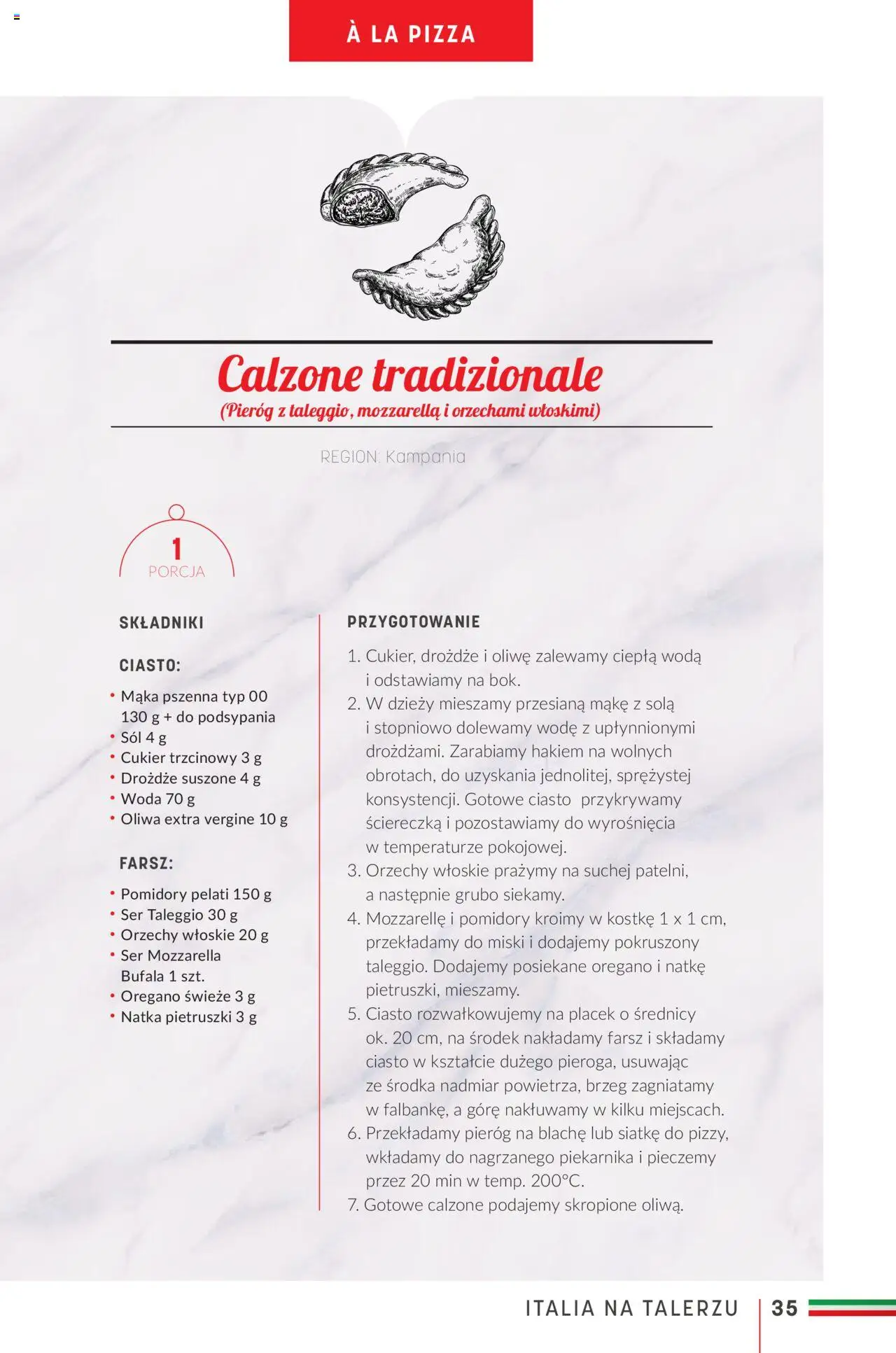 Makro Gazetka - Ebook kuchnia włoska od 16.05.2023 | Strona: 35 | Produkty: Oregano, Pizza, Pomidory, Cukier
