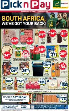 Preview of Pick n Pay specials valid from 14.08.2025