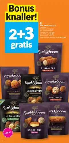 Kwekkeboom Oven & Airfryer Rundvlees Croquetten, Rundvlees croquetten, oven & airfryer - Voorbeeld van een folder van Albert Heijn, geldig van 27.04.2026 | Pagina: 12