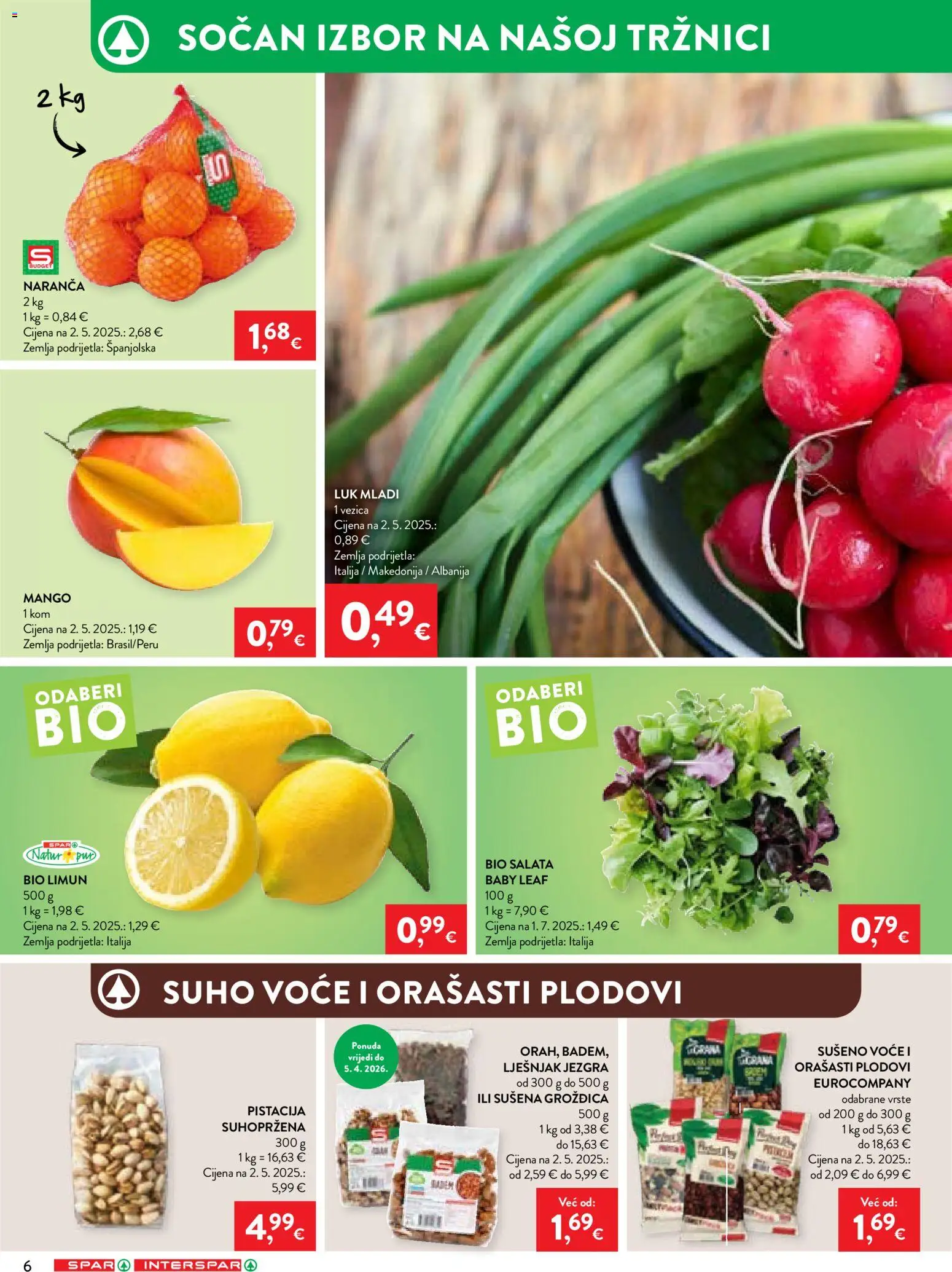 Spar katalog | vrijedi od 01.04.2026 | Stranica: 6