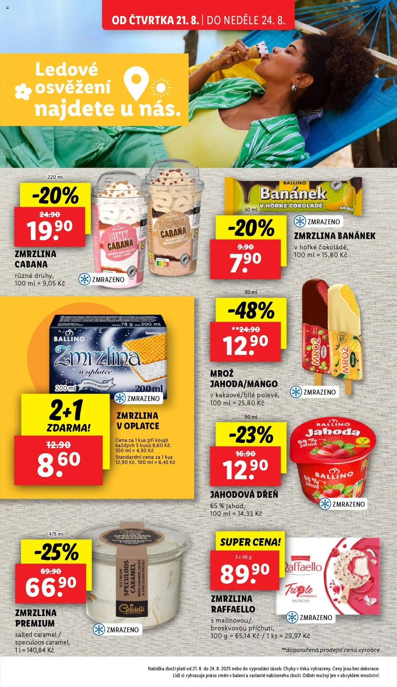 Lidl leták od 21.08.2025 | Strana: 28 | Produkty: Zmrzlina Gelatelli, Mango, Jahody, Zmrzlina