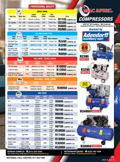 Adendorff specials catalogue – valid from 01.10.2025 | Page: 19 | Products: Belt, Tank