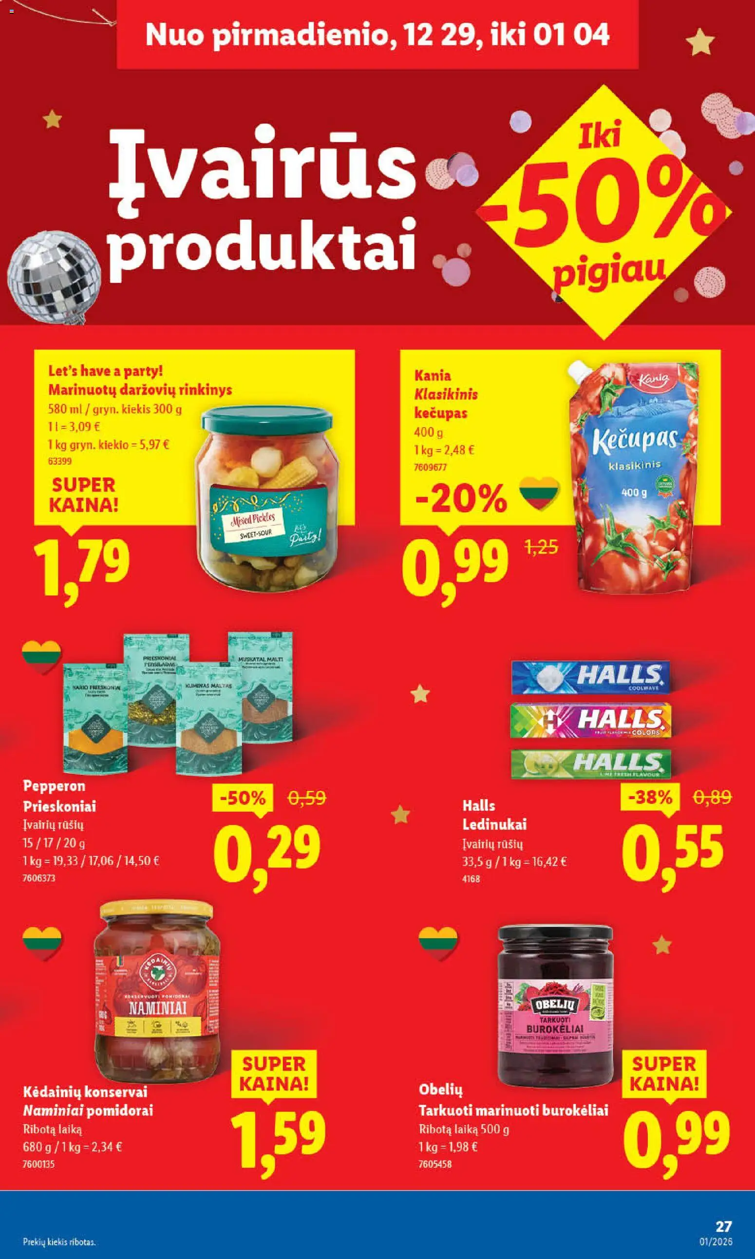 LIDL akcijos nuo 02.01.2026 | Puslapis: 31
