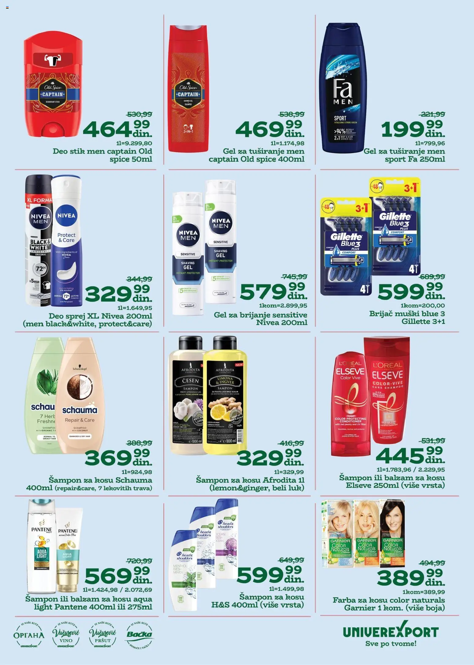 Univerexport katalog - važi od 22.12.2025 | Strana: 27 | Proizvode: Pantene, Beli luk, Šampon, Balzam