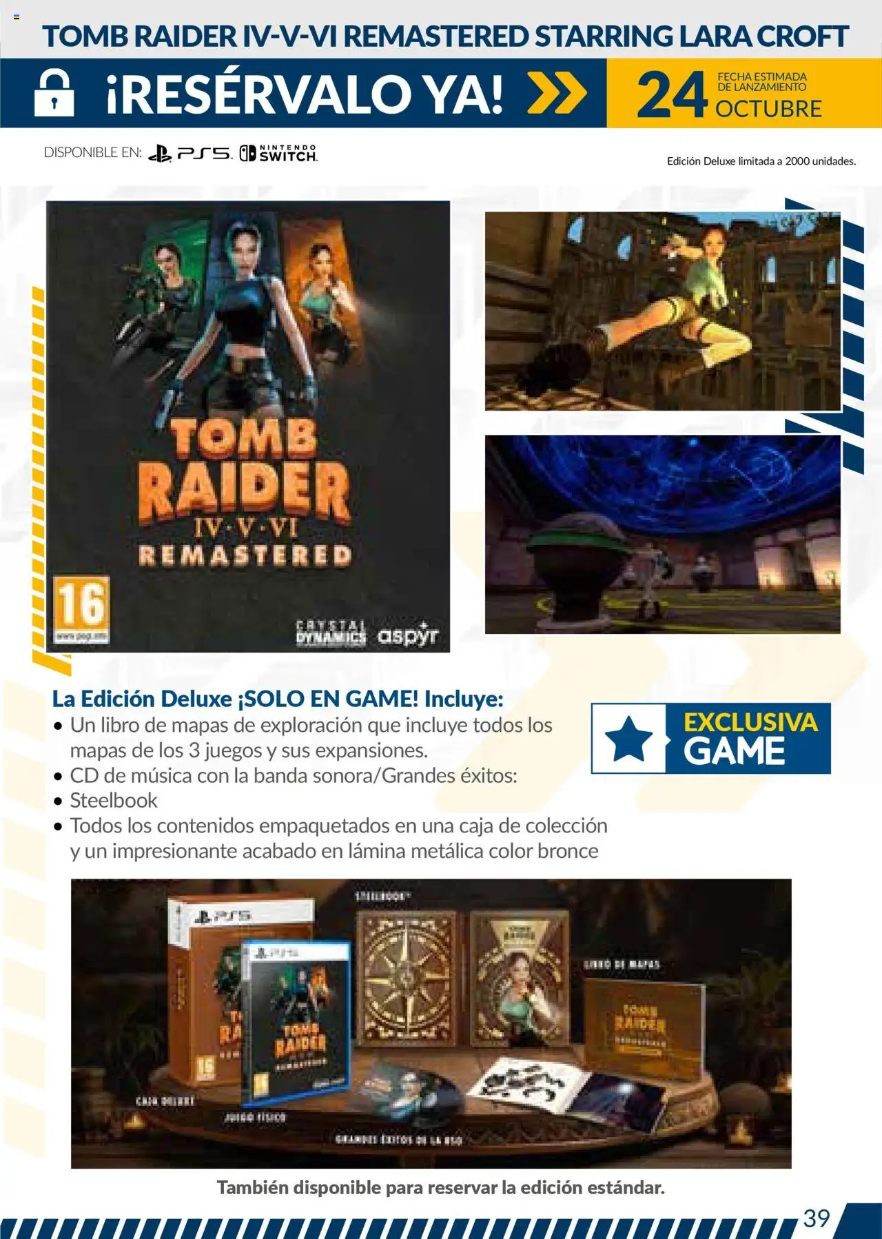 Game folleto │ válido desde el 01.08.2025 | Página: 39 | Productos: Caja