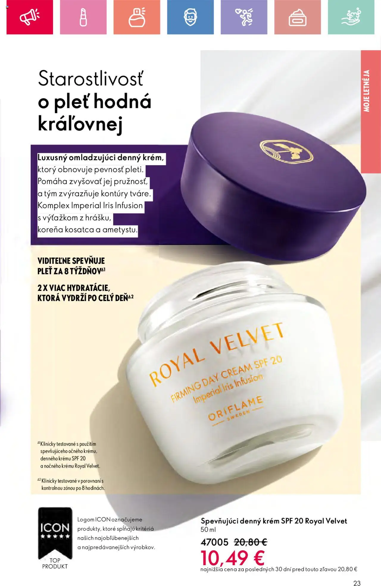 Katalóg Oriflame 10 2025 │ platný od 06.07.2025 | Strana: 23 | Produkty: Krém