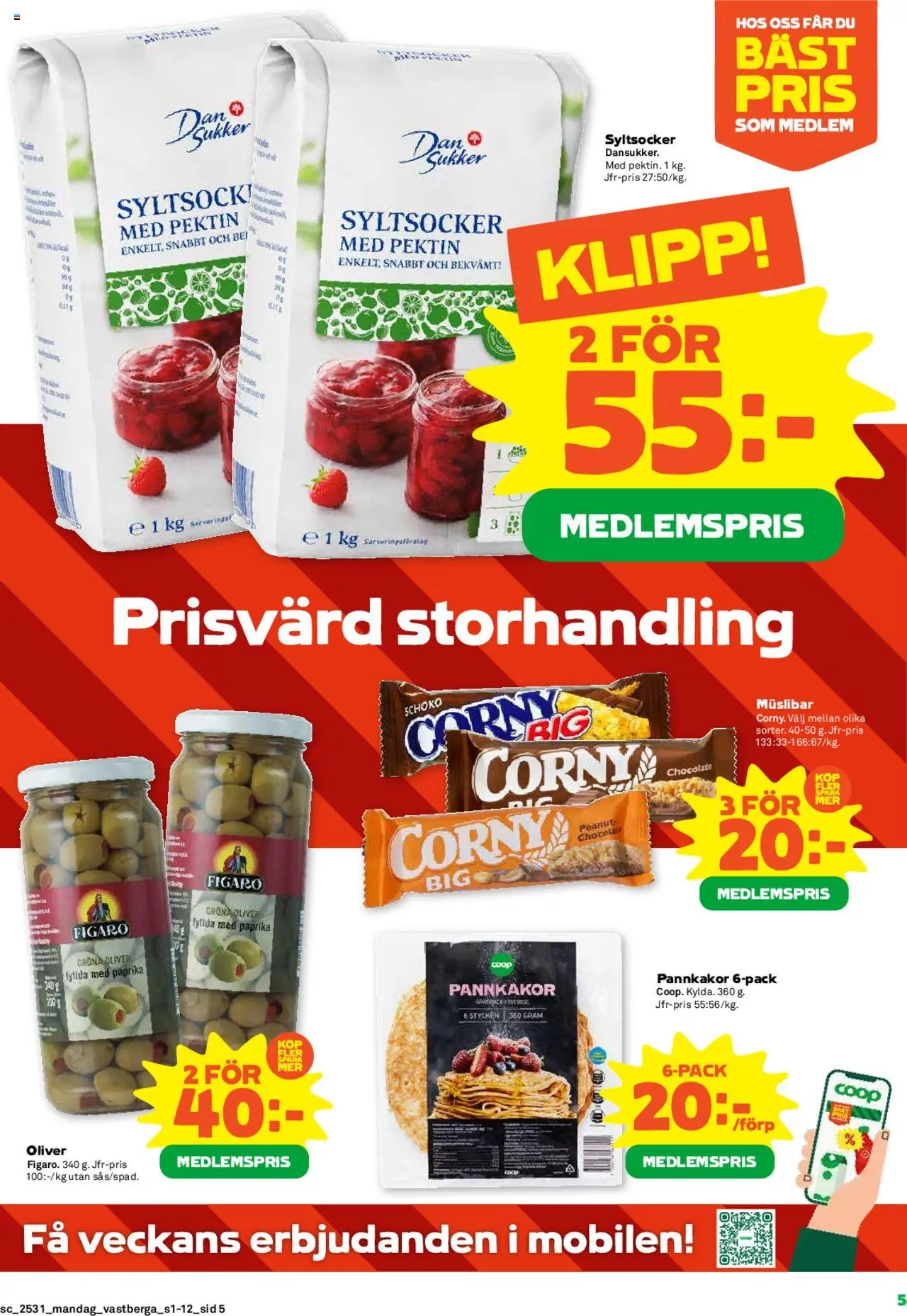 Coop Forum reklamblad aktuell från 28.07.2025 | Sida: 5 | Produkter: Oliver