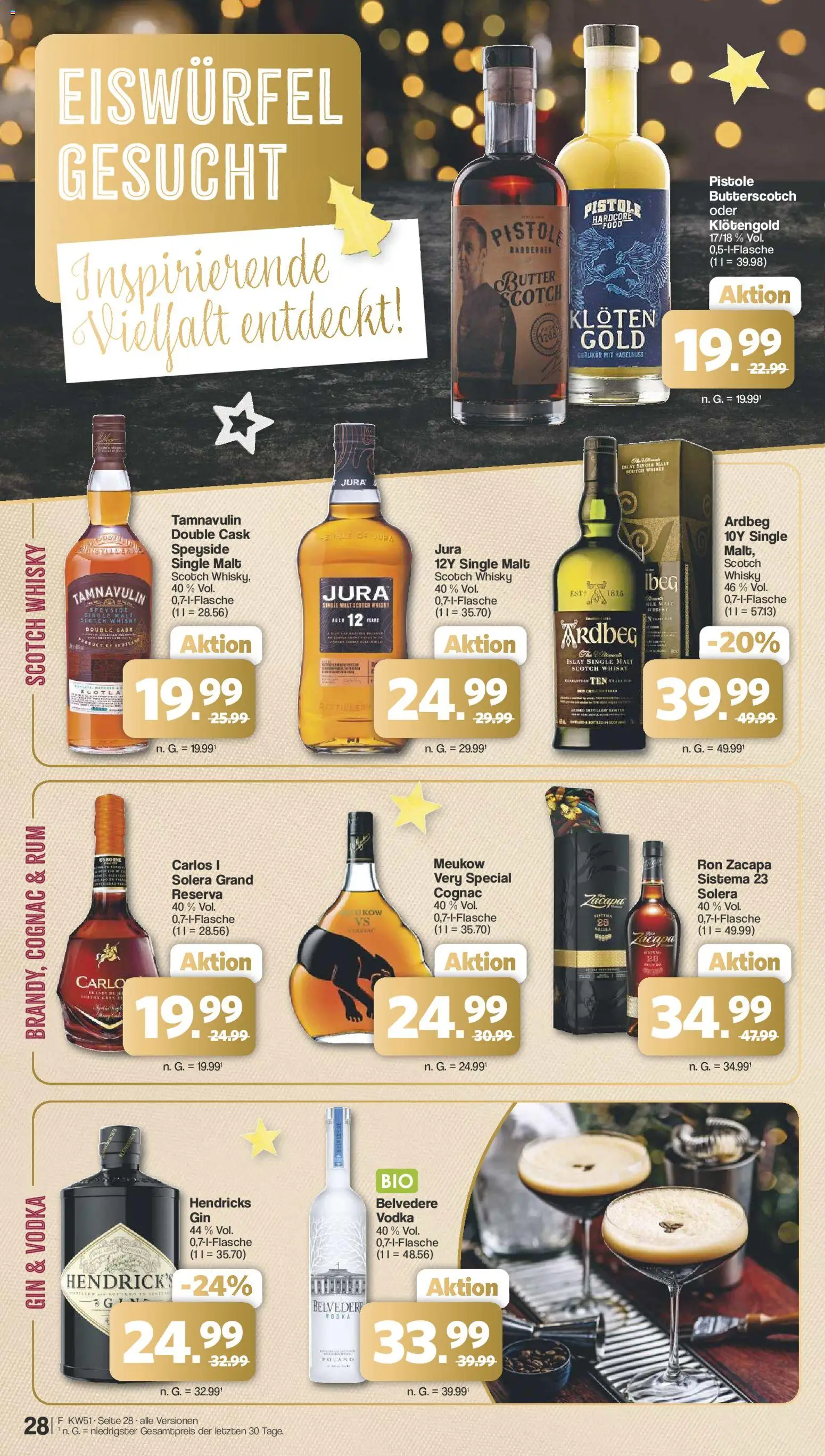 Famila Nordwest - Markt - Angebote – gültig ab 14.12.2025 | Seite: 30 | Produkte: Whisky, Jura, Osborne, Vodka
