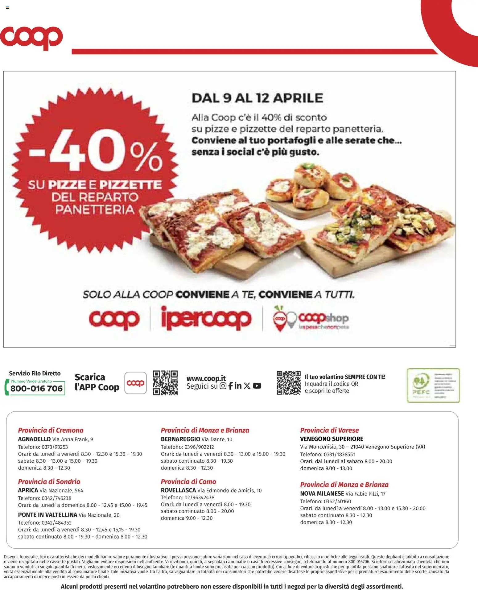 Volantino COOP del 07.04.2026 | Pagina: 5 | Prodotti: Tè, Telefono