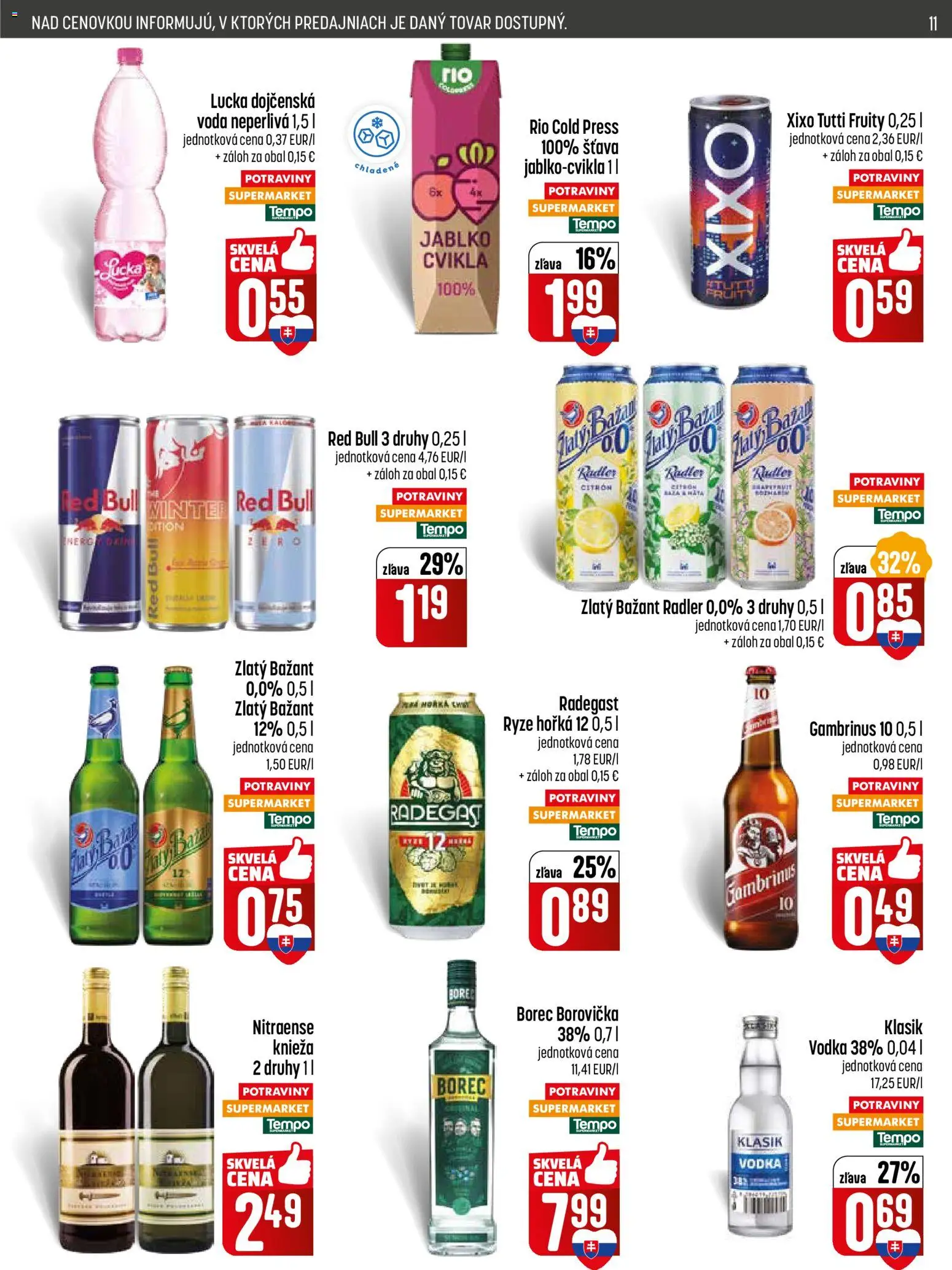 Nové COOP Jednota akcie – leták je platný od 05.02.2026 | Strana: 11