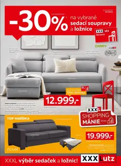 Náhled letáku XXXLutz leták - XXXL výběr sedaček a ložnic od 07.04.2026