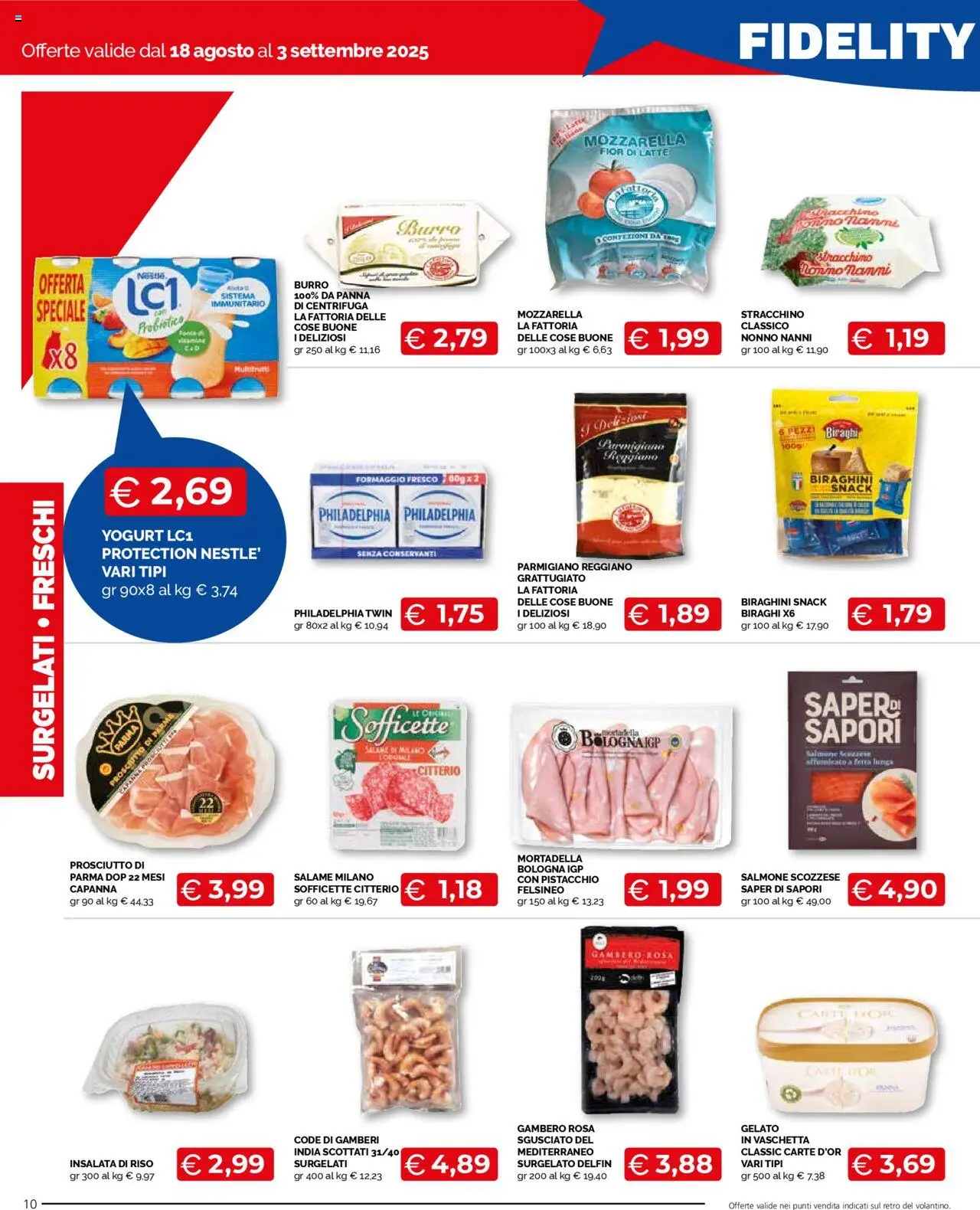 Volantino Mercatò del 18.08.2025 | Pagina: 10