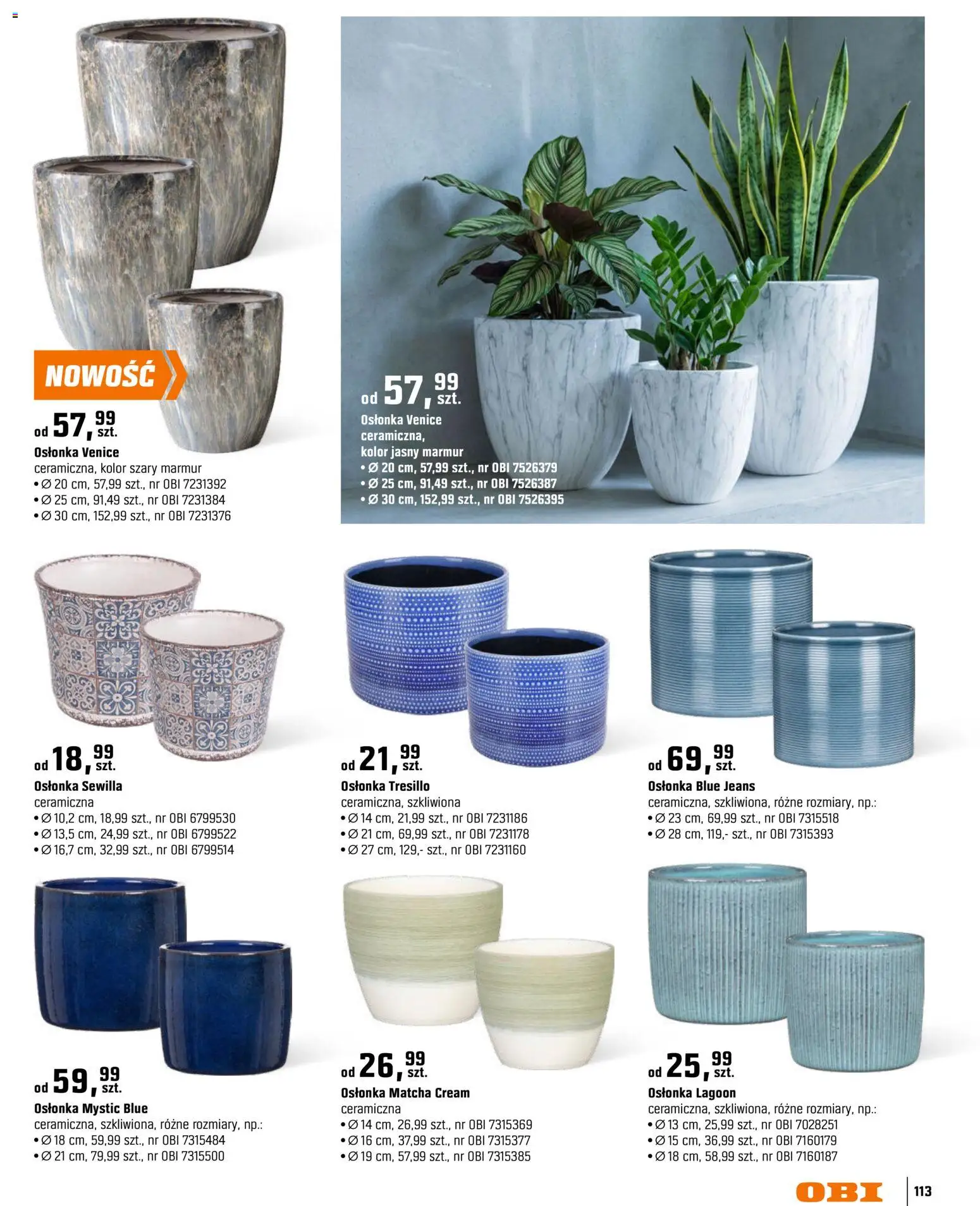 OBI gazetka - Ogród od 11.03.2026 | Strona: 113