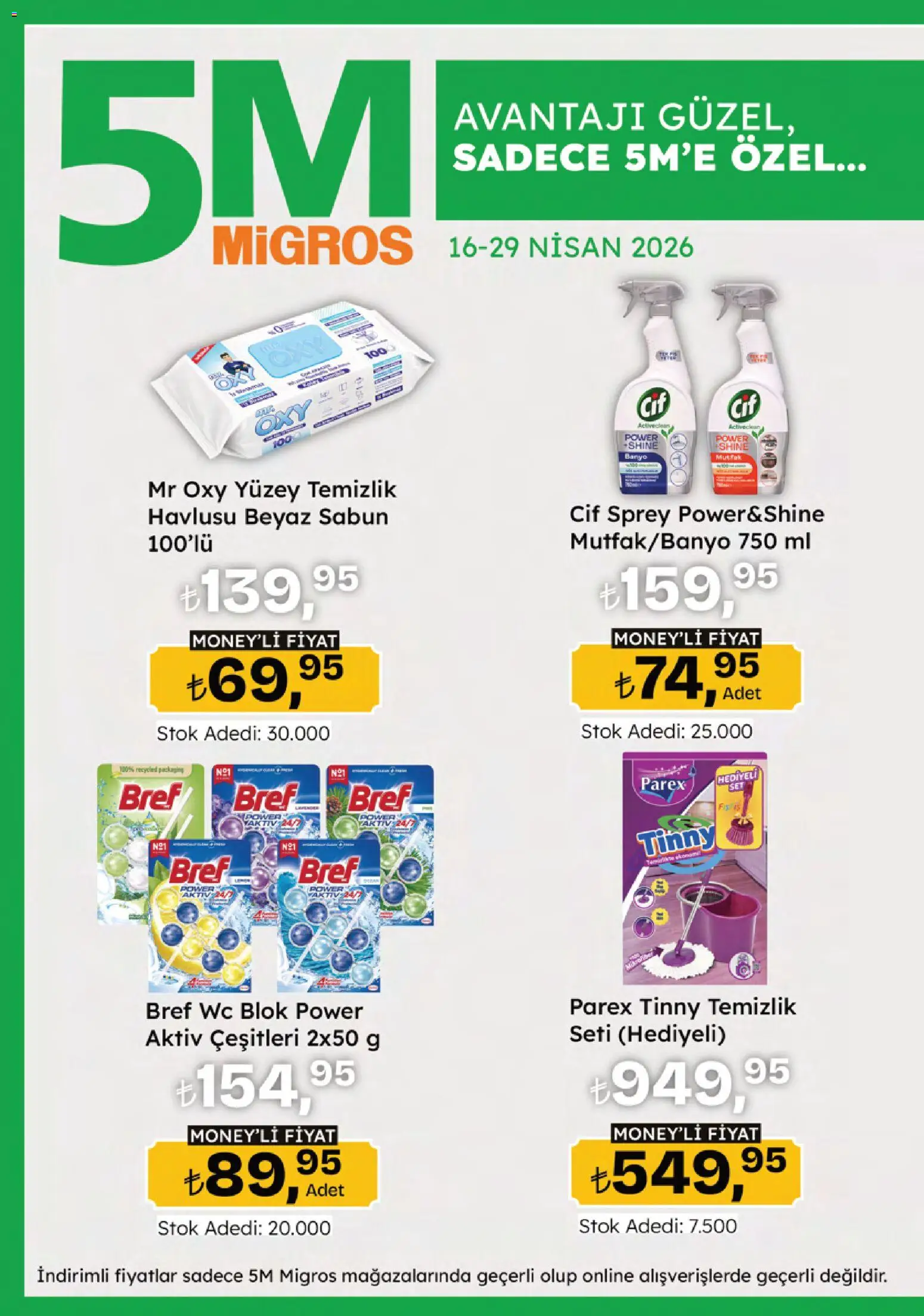 Migros Katalog - 5M Migroskop Dijital - 16.04.2026 tarihinden itibaren geçerlidir | Sayfa: 8 | Ürünler: Banyo, Sabun