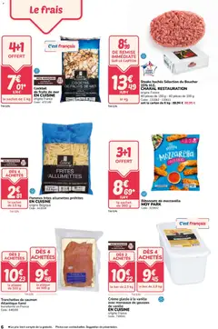 Promocash - Prévisualisation de Promocash catalogue valide à partir de 22.01.2026 | Page: 6 | Produits: Frites, Crevettes, Mozzarella, Crème