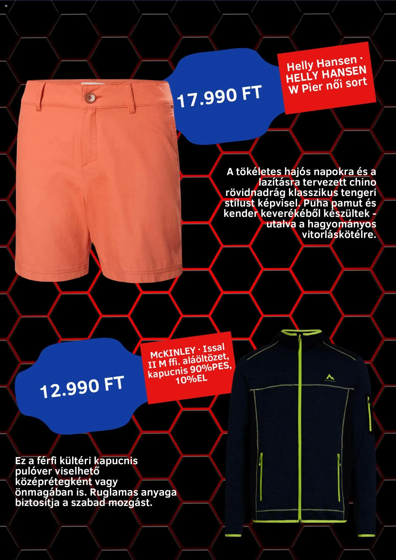 Intersport akciós ujság - amely érvényes a következő dátumtól: 01.03.2026 | Oldal: 5 | Termékek: Pulóver, Rövidnadrág