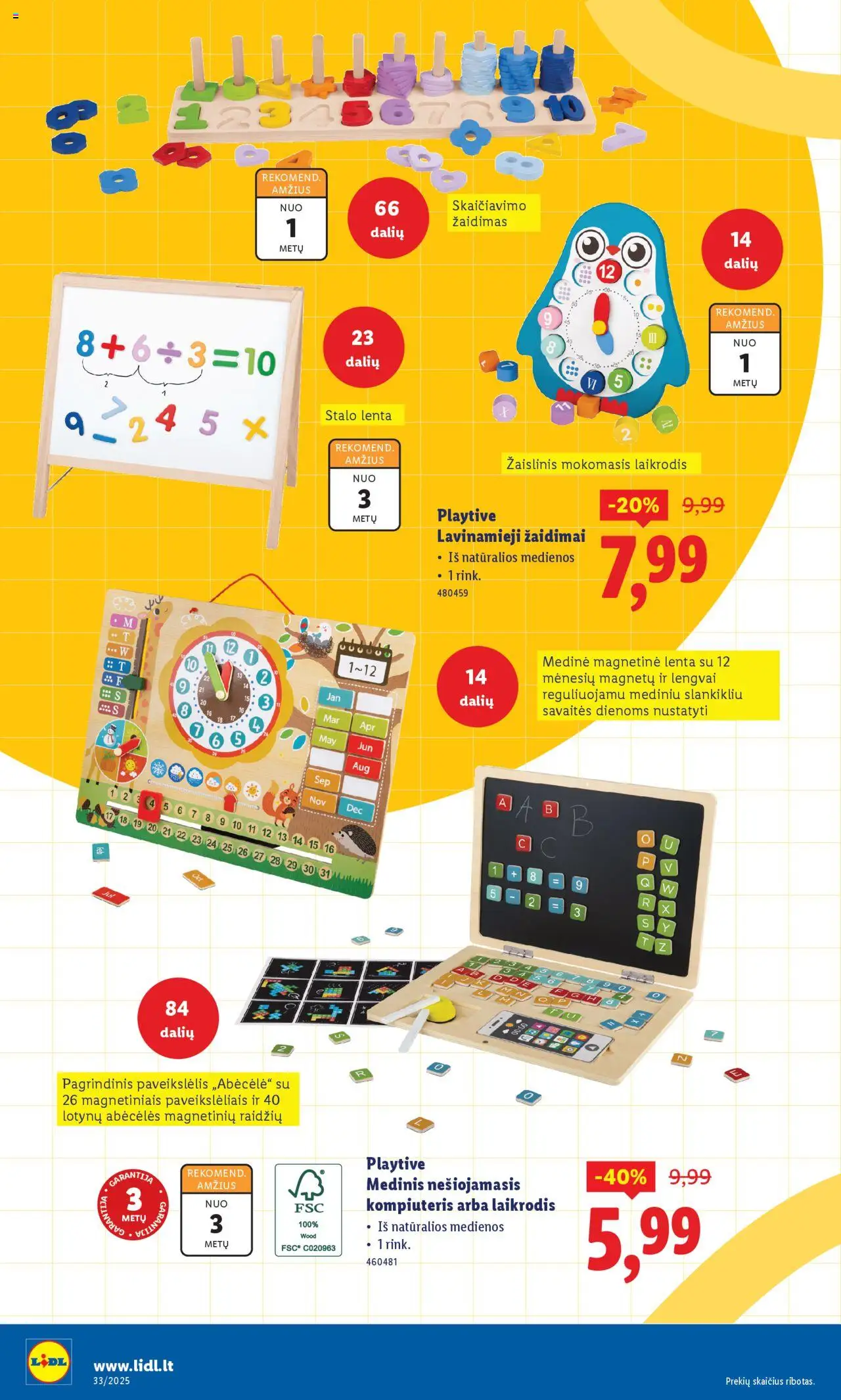 LIDL - Leidinys - Ne maisto prekių pasiūlymai│galioja nuo 11.08.2025 | Puslapis: 18 | Prekių: Laikrodis, Kompiuteris, Žaidimas