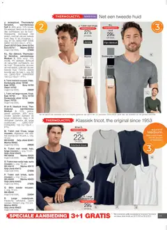 Damart folder - Voorbeeld van een folder van Damart, geldig van 26.11.2025 | Pagina: 11 | Producten: Ondergoed, Shirt, Onderbroek