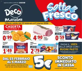 Anteprima del volantino Decò MaxiStore - Caserta catalogo valido a partire dal 23.02.2026