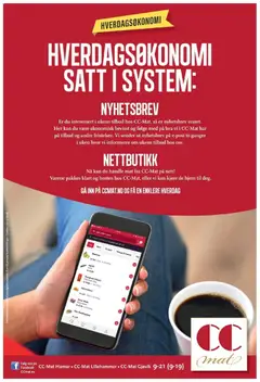 Forhåndsvisning av CC Mat kundeavis gyldig fra 20.04.2026 | Side: 8 | Produkter: Rundstykker, Agurk, Druer, Tape