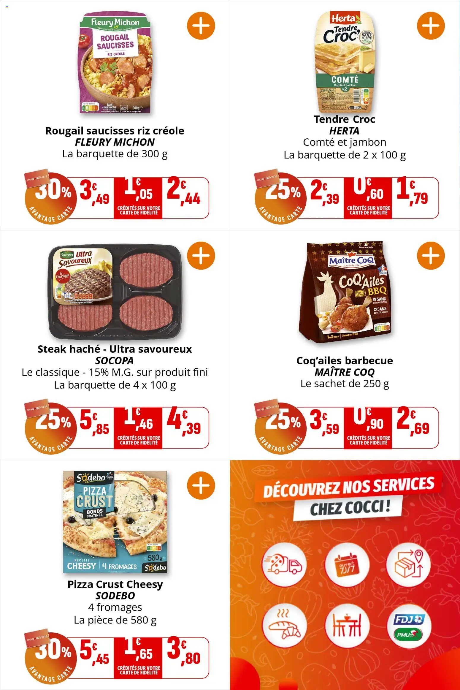 {H1} | Page: 11 | Produits: Barbecue, Jambon, Pizza, Riz