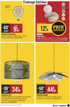 Bricorama - Prévisualisation de Bricorama catalogue valide à partir de 18.02.2026 | Page: 7 | Produits: Suspension, Lampe