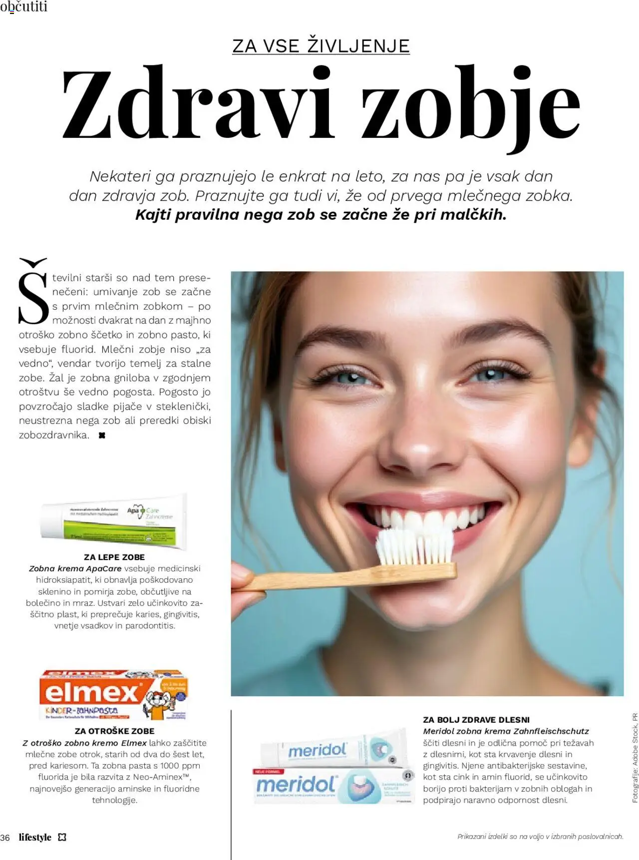 Novi Müller katalog ponudbe – veljaven od 29.09.2025 | Stran: 36 | Izdelki: Krema, Zobna pasta