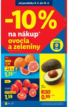 Lidl leták platný od 09.02.2026 | Strana: 10