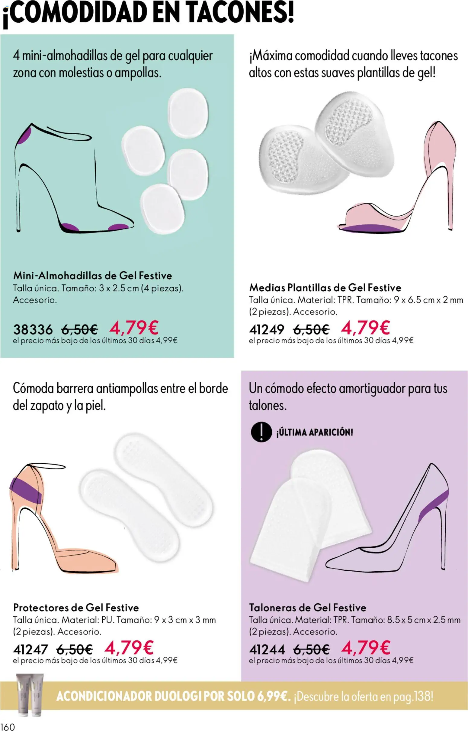 Oriflame - Catálogo Campaña 16 │ válido desde el 19.11.2025 | Página: 160 | Productos: Acondicionador, Medias