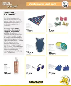 Volantino Arcaplanet del 21.07.2025 | Pagina: 39 | Prodotti: Balsamo, Occhiali, Gilet
