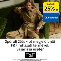 F&F akció katalógus - amely érvényes a következő dátumtól: 12.02.2026