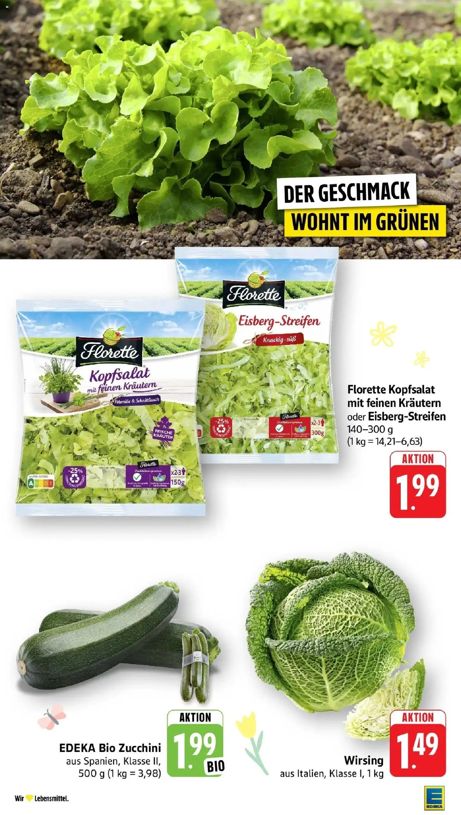 Edeka prospekt Bitburg	 – gültig ab 22.03.2026 | Seite: 5 | Produkte: Petersilie, Zucchini