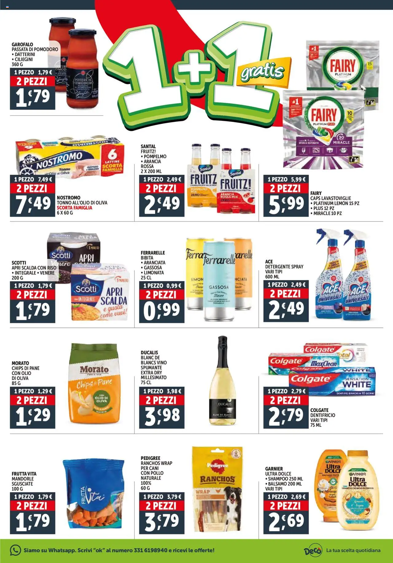 Volantino Decò del 16.10.2025 | Pagina: 3 | Prodotti: Limonata, Spumante, Tonno, Arancia