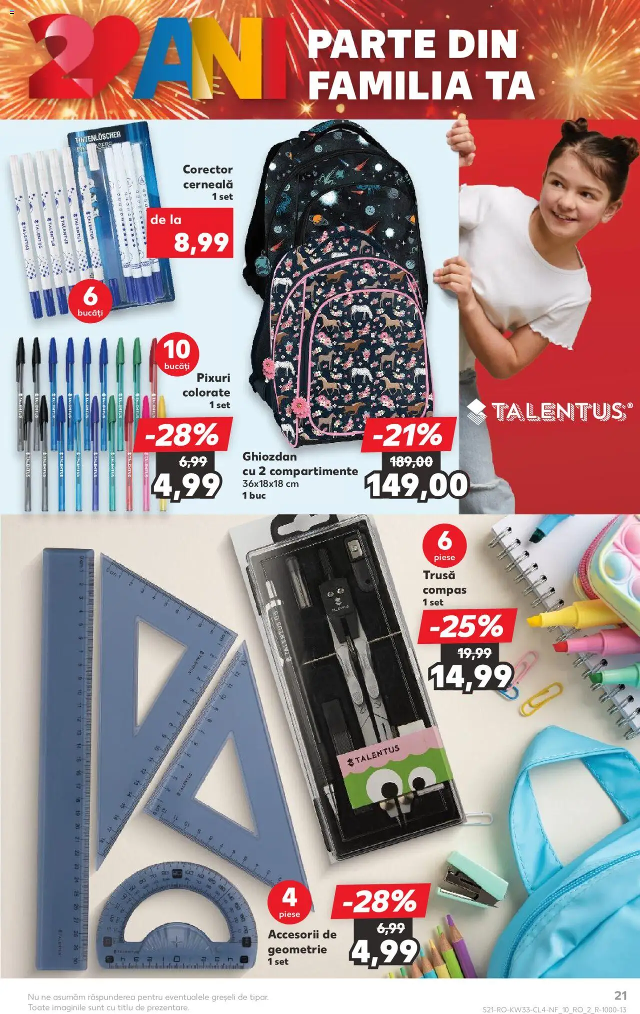 Catalog Kaufland - București – valabil de la 13.08.2025 | Pagină: 21 | Produse: Ghiozdan