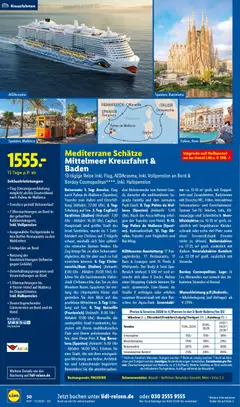 Lidl Reisen  - Black Friday ab 29.10.2025 gültig | Seite: 50