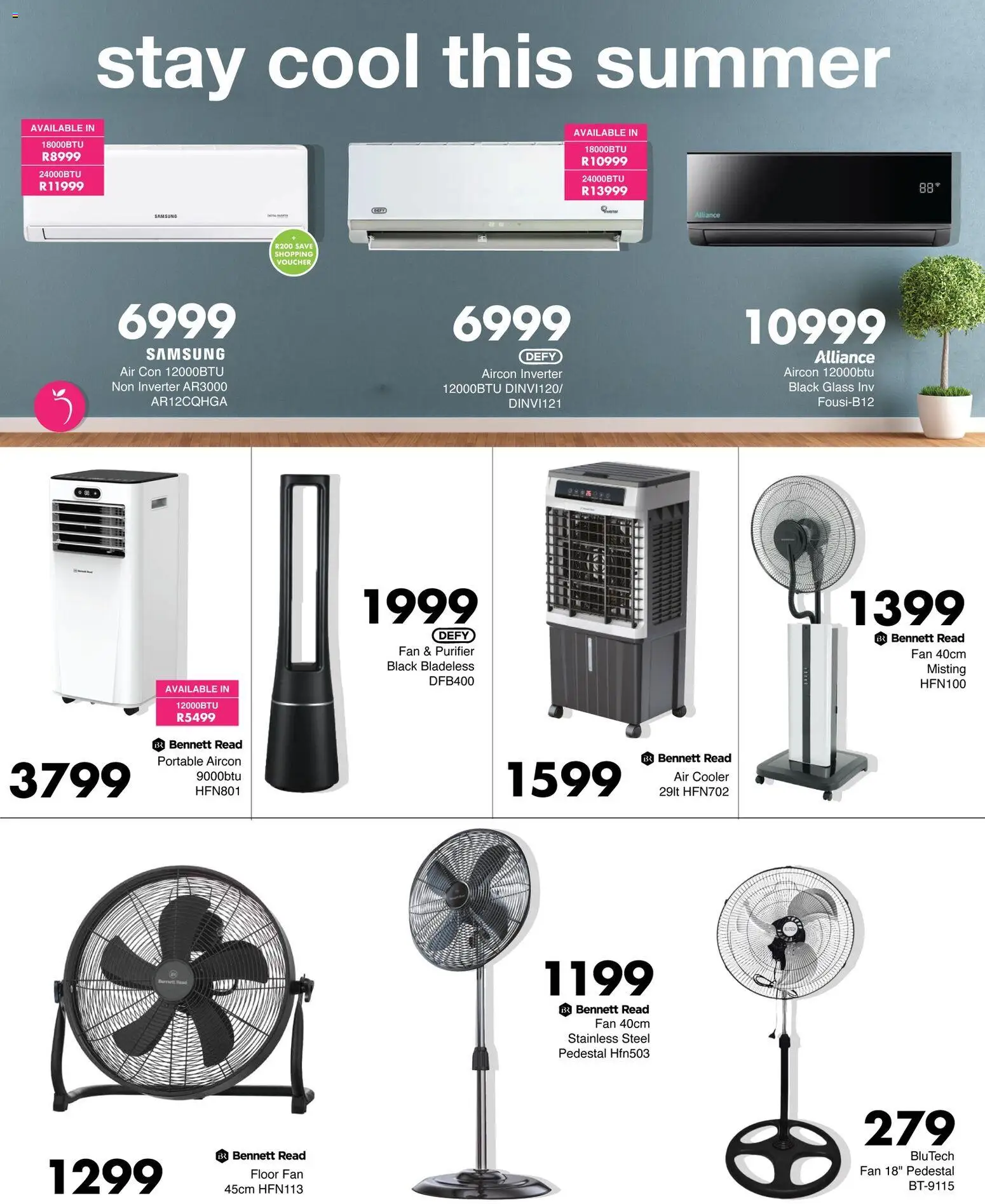 New Save catalogue – valid from 14.11.2025 | Page: 8 | Products: Pedestal, Fan, Cooler, Air cooler
