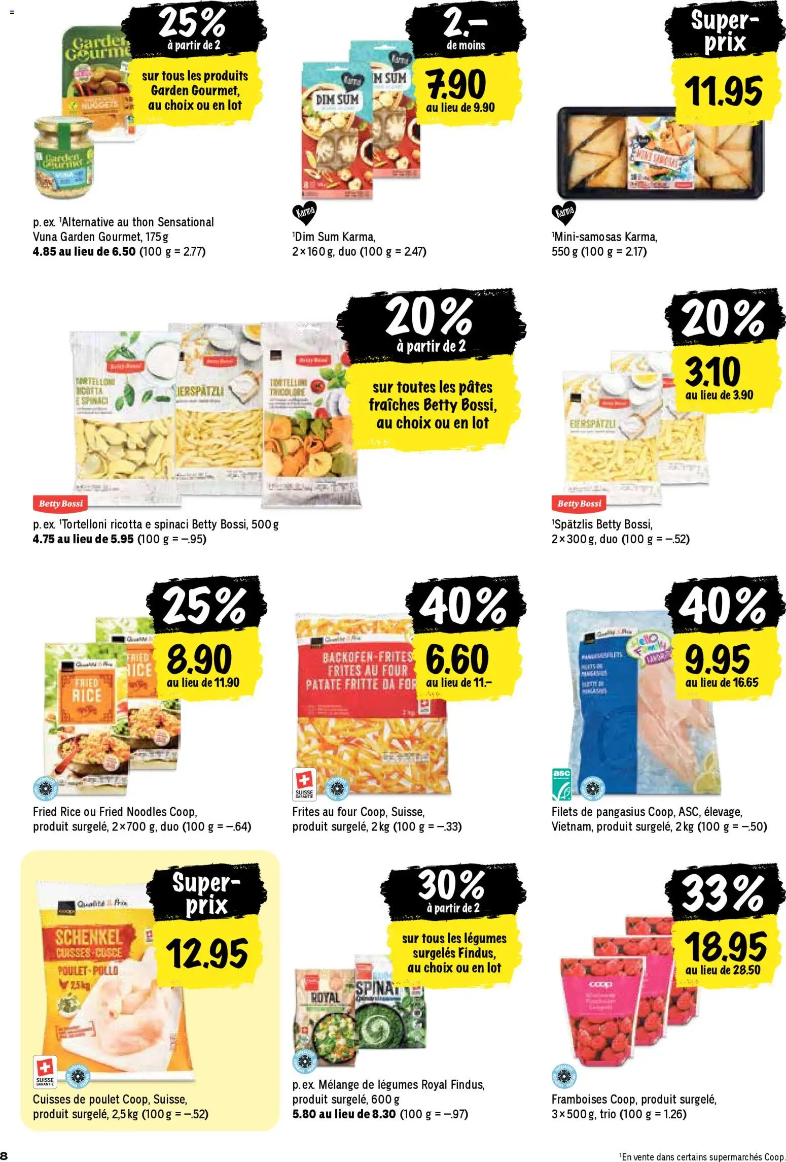 Coop - Les actions de la semaine – gültig ab 22.01.2026 | Seite: 8