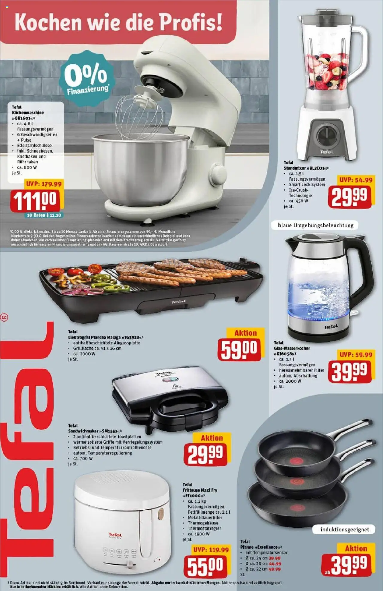 Rewe prospekt Dachau	 - gültig ab dem 29.06.2025 | Seite: 38 | Produkte: Grill, Sandwichmaker, Fritteuse