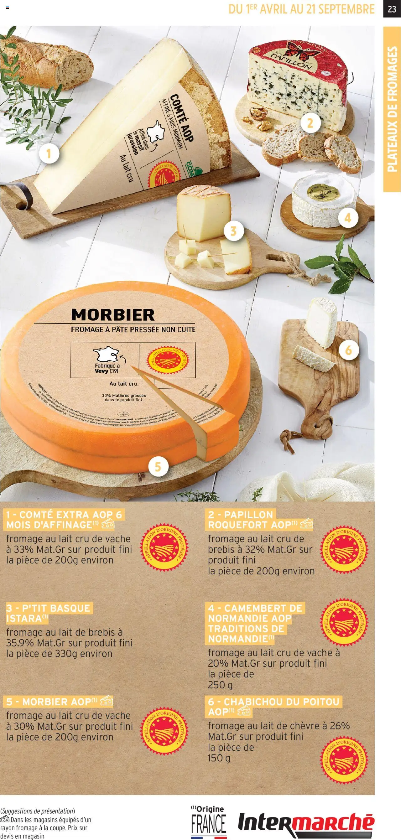  | Page: 23 | Produits: Lait, Fromage, Camembert