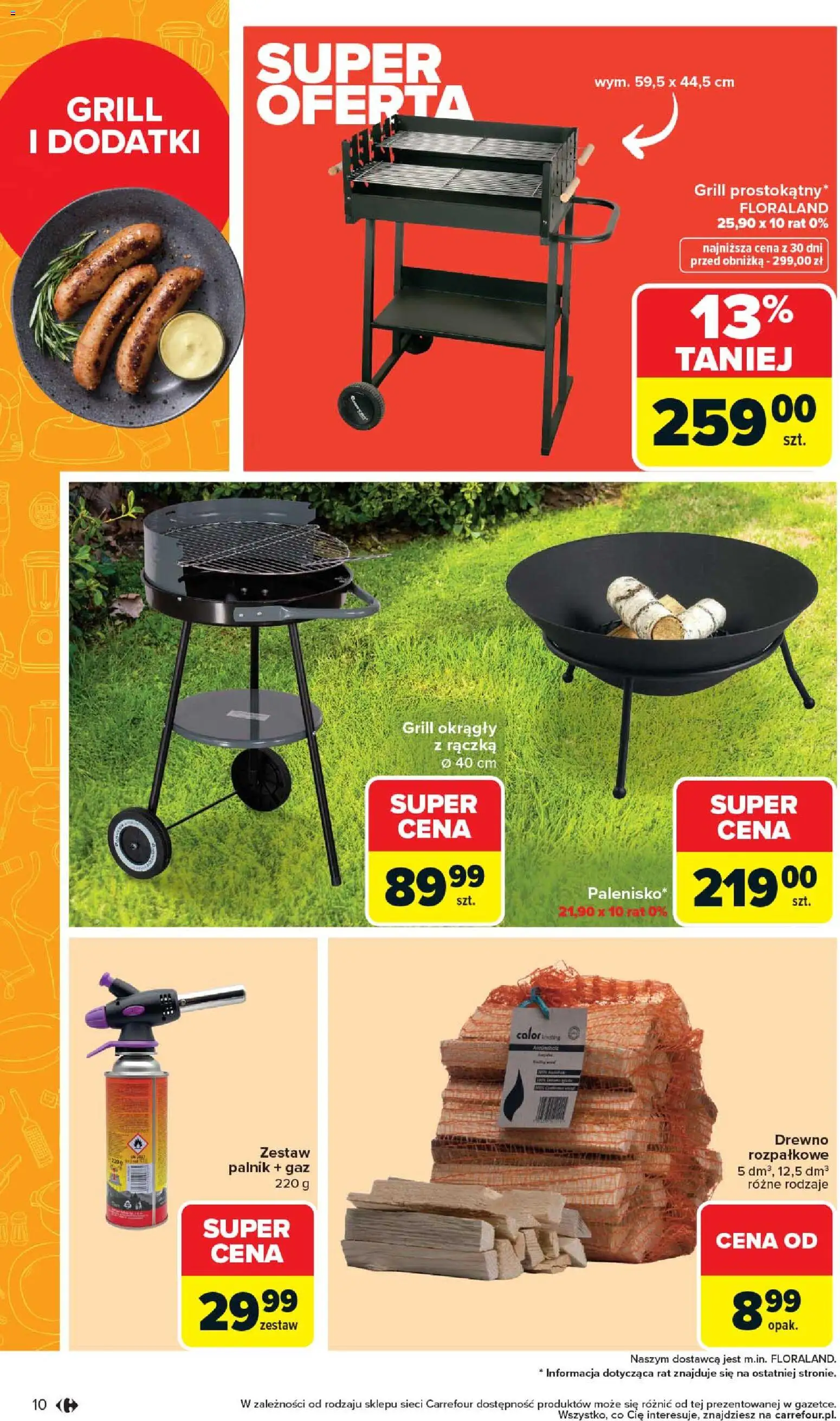 Carrefour gazetka - Łap super okazje od 27.04.2026 | Strona: 10 | Produkty: Grill