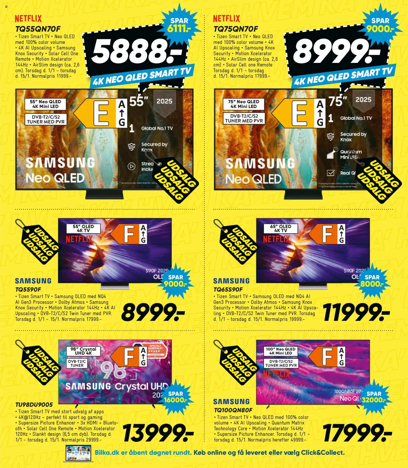 Bilka tilbudsavis – gyldig fra 01.01.2026 | Side: 12 | Produkter: Smart TV, TV